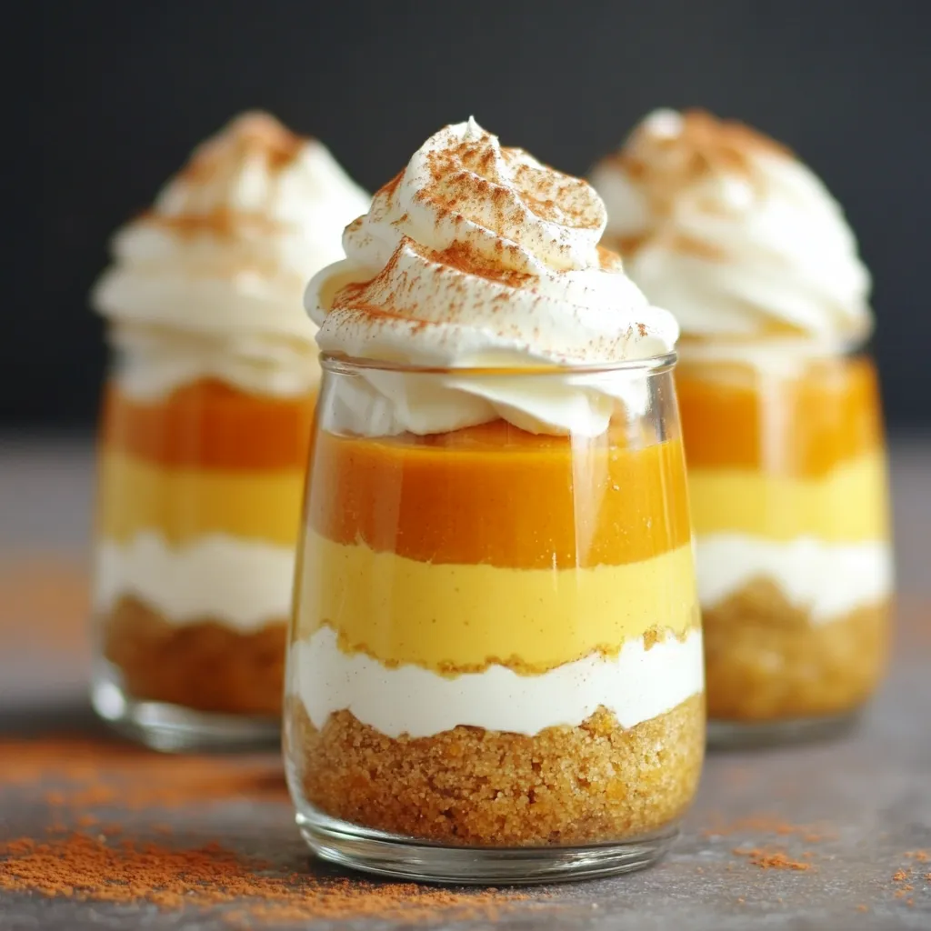 Pumpkin Cheesecake Layered Parfaits Delightful Treat