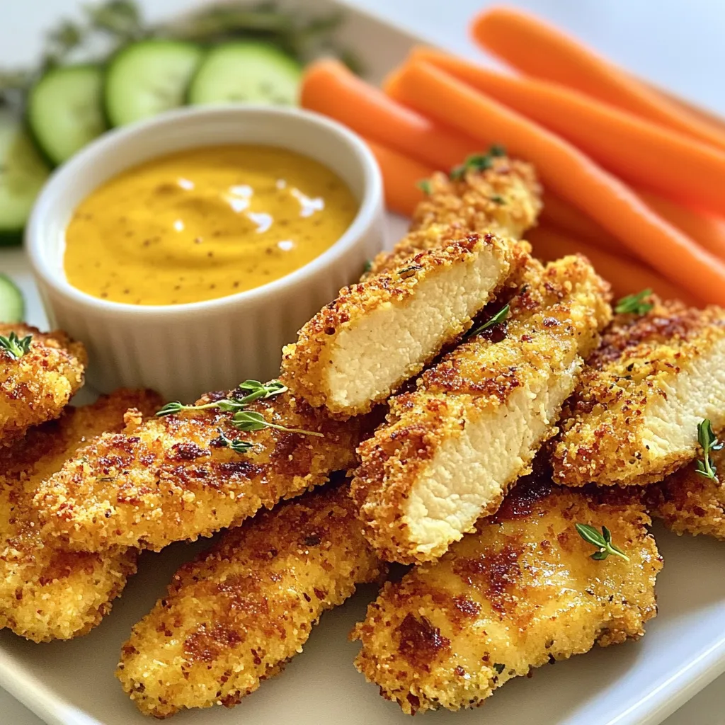 Kid-Friendly Protein Chicken Tenders Simple and Tasty