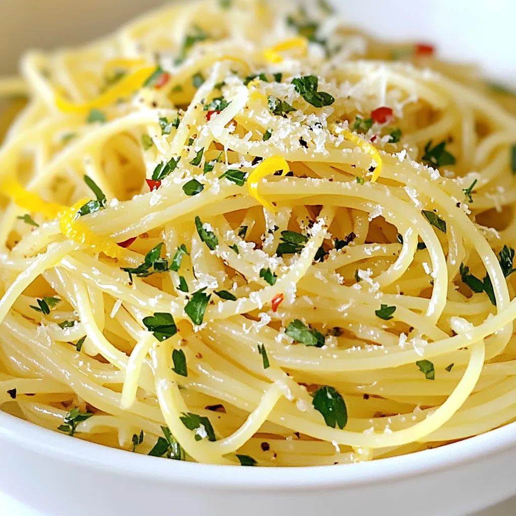 Spaghetti Aglio e Olio Simple and Flavorful Recipe