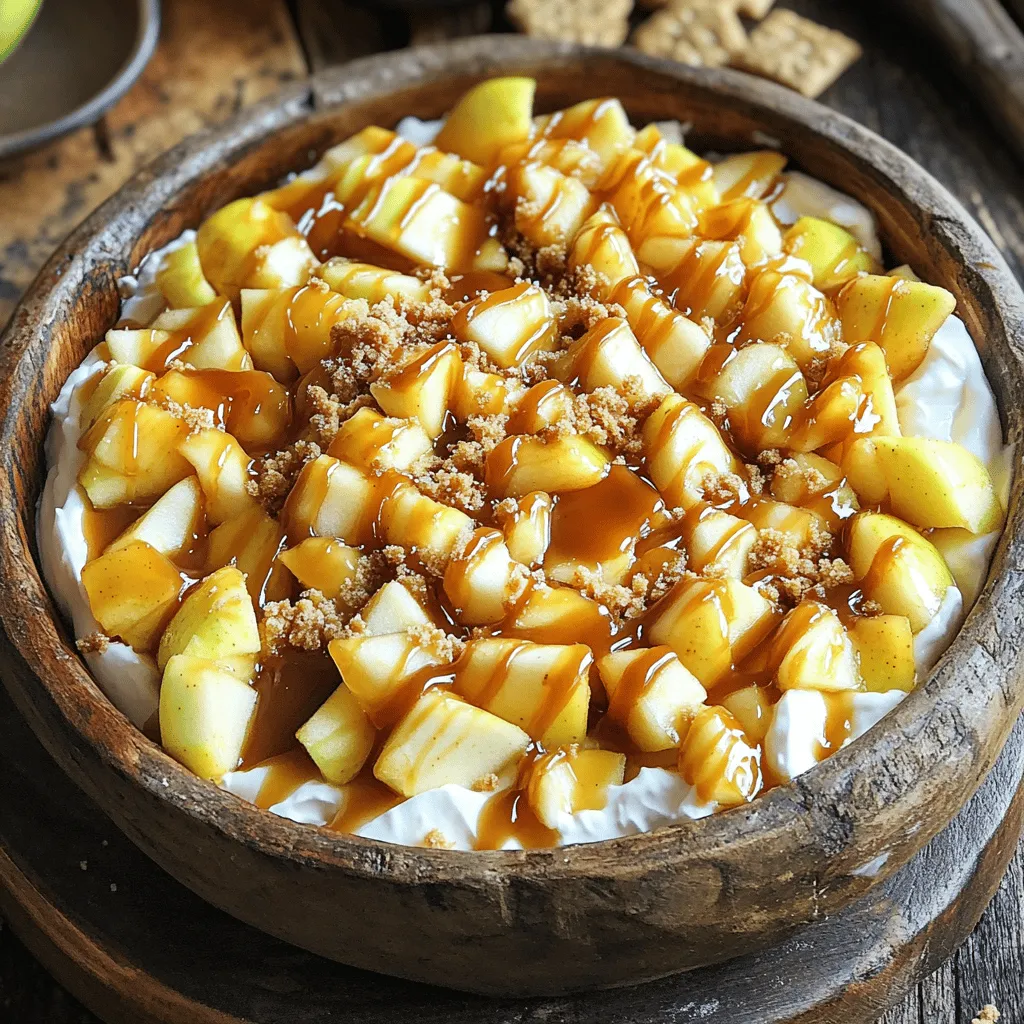 Caramel Apple Pie Dip Delightfully Sweet Treat