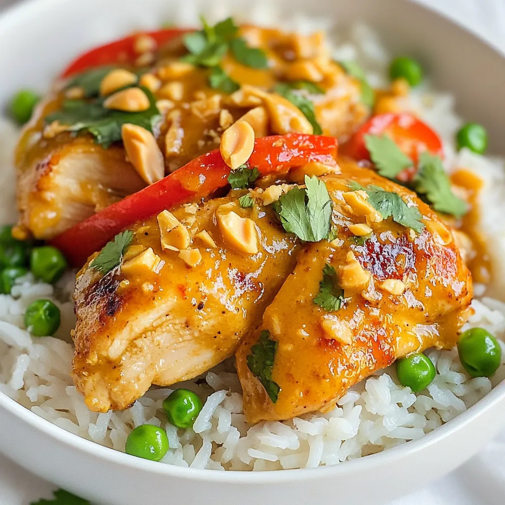 Quick and Delicious Thai Peanut Chicken Recipe Now