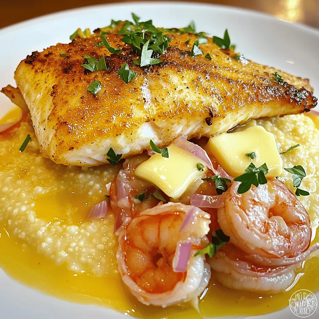 Red Snapper Shrimp Grits Flavorful Seafood Delight