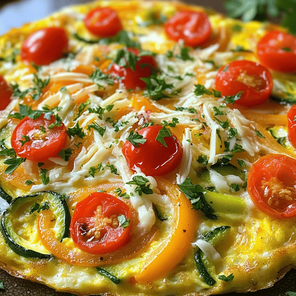 Savory Vegetable Frittata Flavorful and Easy Recipe