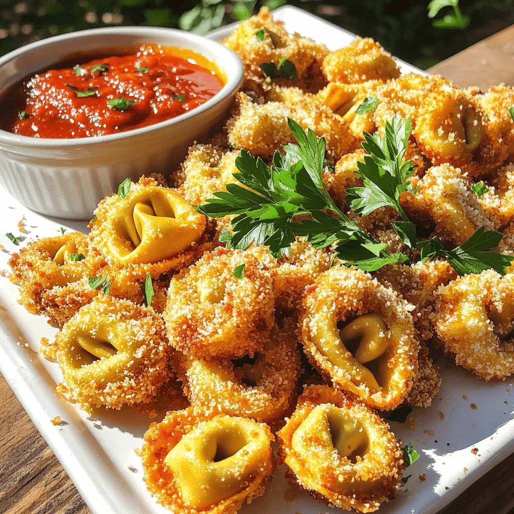 Quick Crispy Parmesan Fried Tortellini Delight Recipe