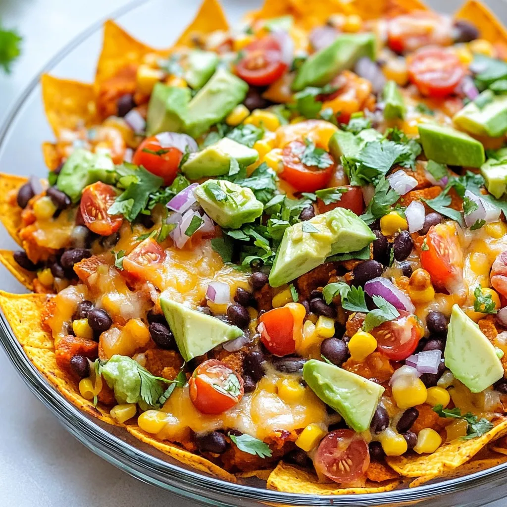 Loaded Sweet Potato Nachos Flavorful and Satisfying