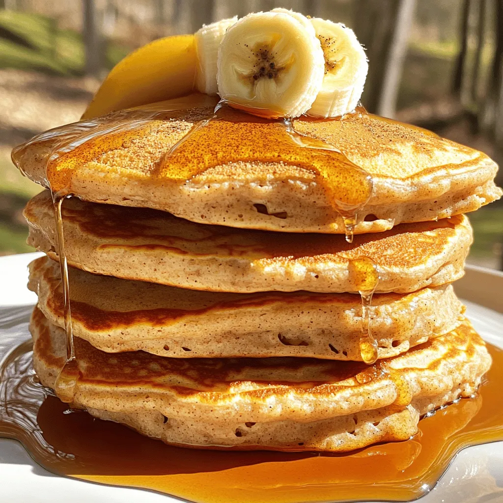 Maple Cinnamon Oat Pancakes Delicious and Easy Recipe