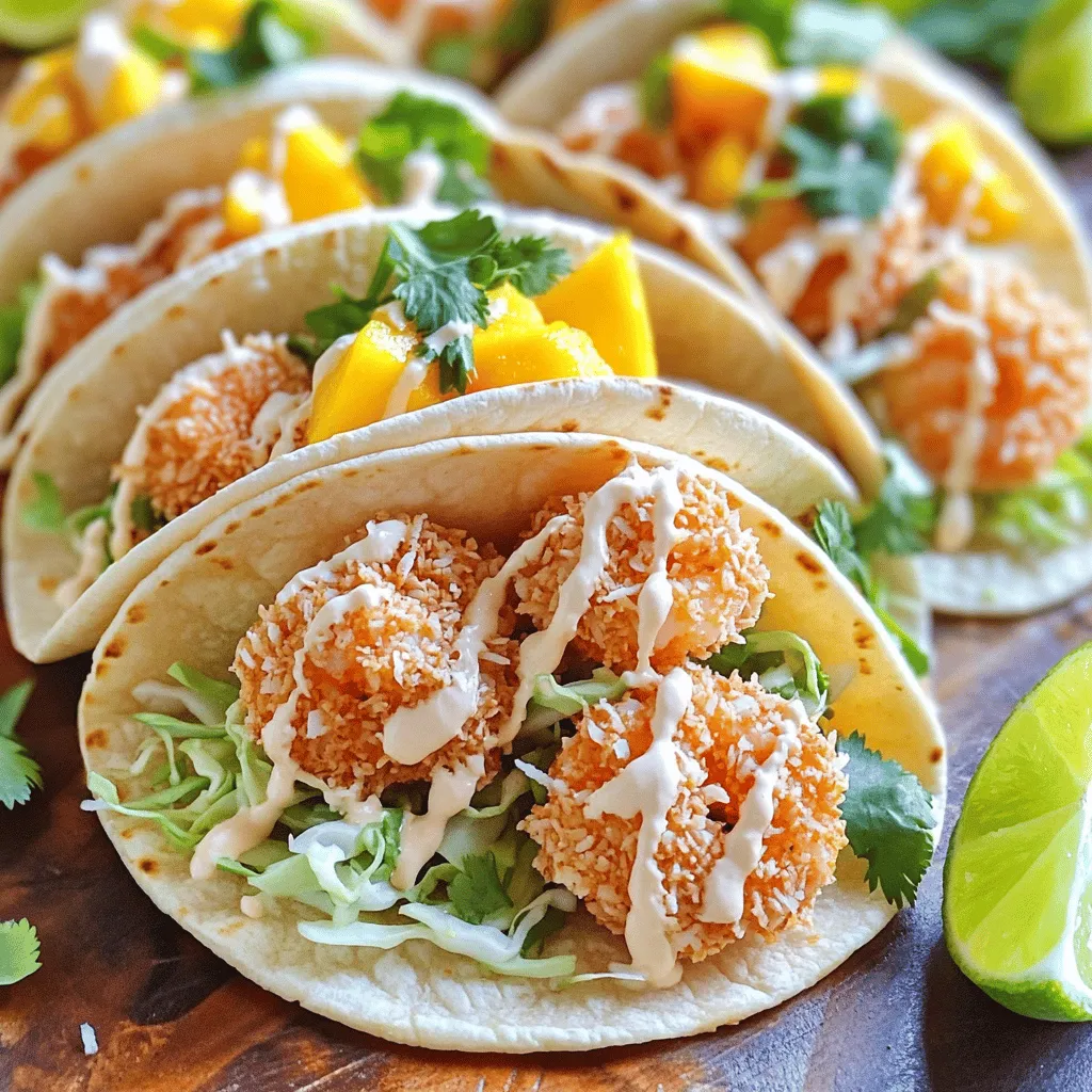 Crispy Coconut Shrimp Tacos Flavorful and Easy Meal