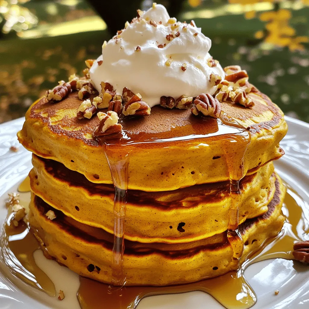 Fluffy Pumpkin Pancakes Perfectly Delicious Breakfast