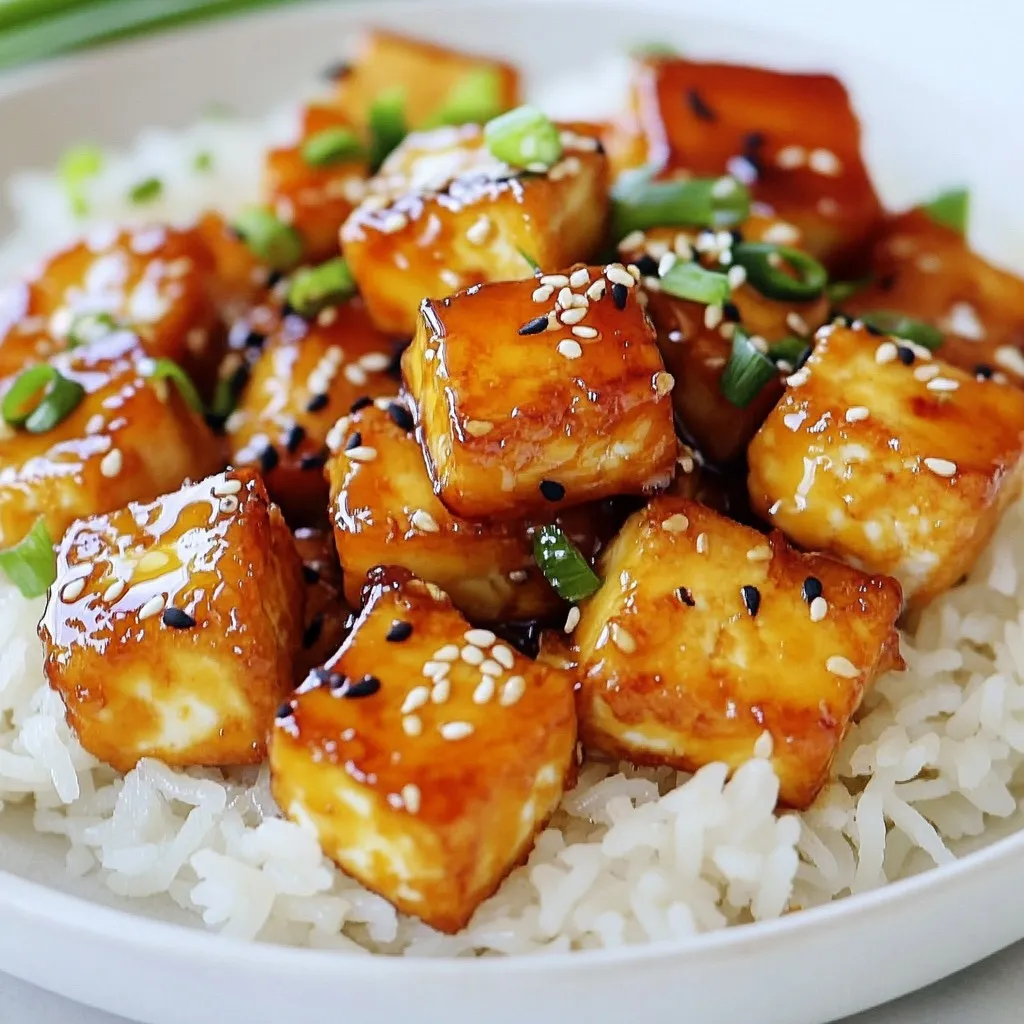 Crispy Honey Garlic Tofu Flavorful and Easy Recipe