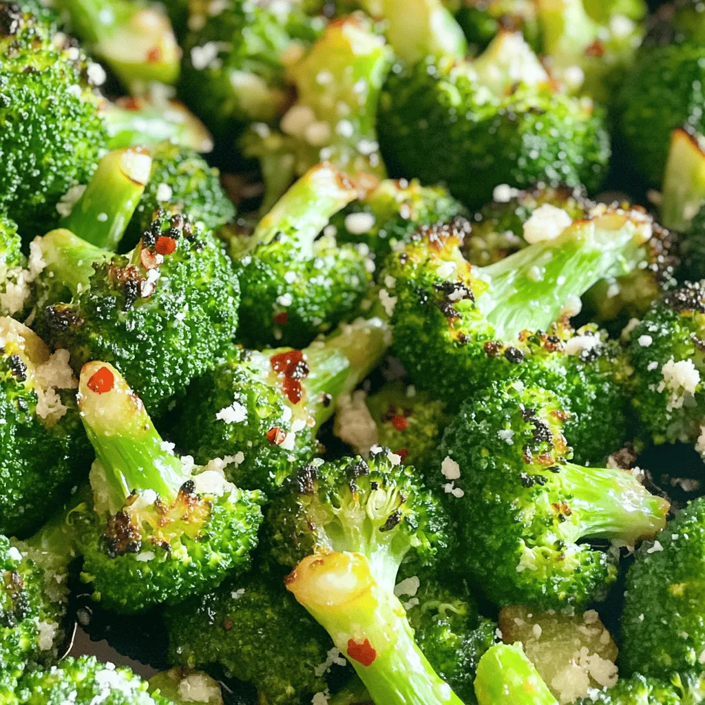 Garlic Roasted Broccoli Simple and Tasty Side Dish