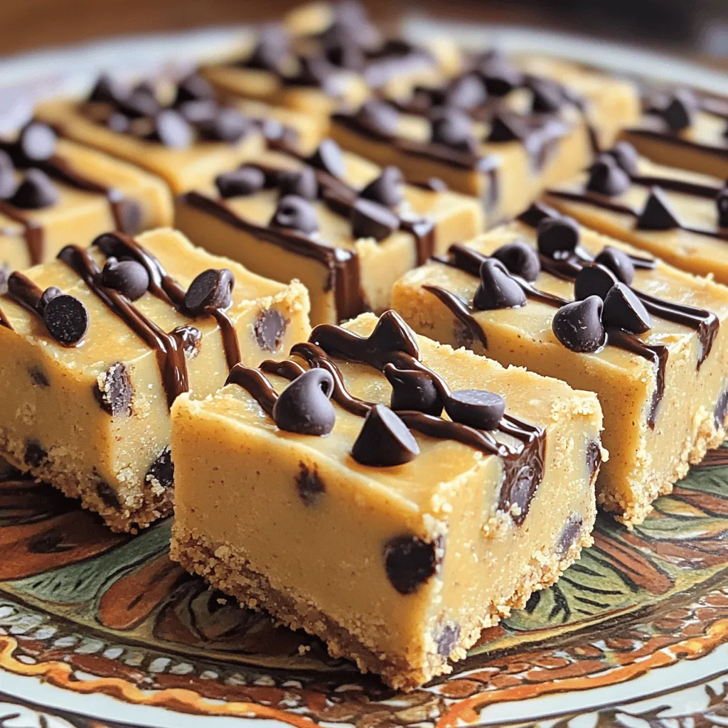 No-Bake Cookie Dough Bars Simple and Delicious Treat