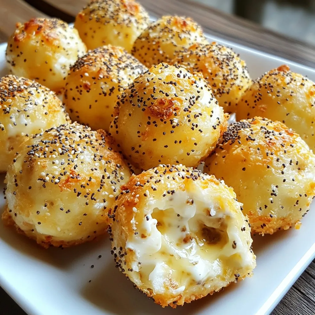 Keto Everything Bagel Bites Perfectly Crunchy Snack