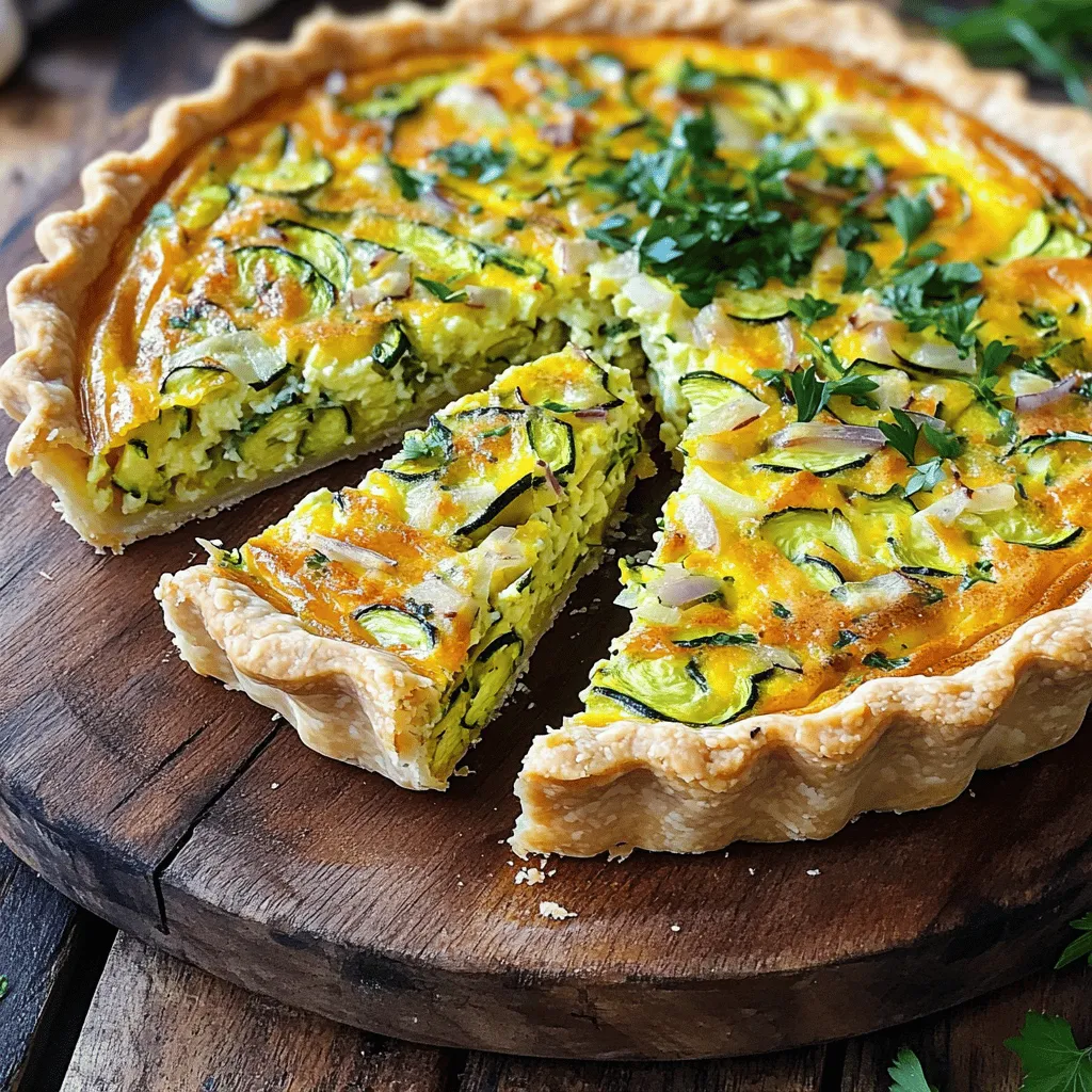 Easy Zucchini Quiche Quick and Simple Recipe
