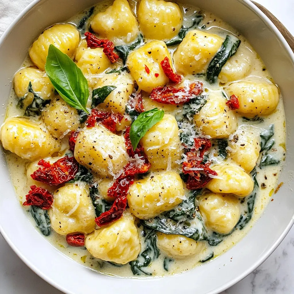 Sun-Dried Tomato Gnocchi Flavorful and Easy Delight