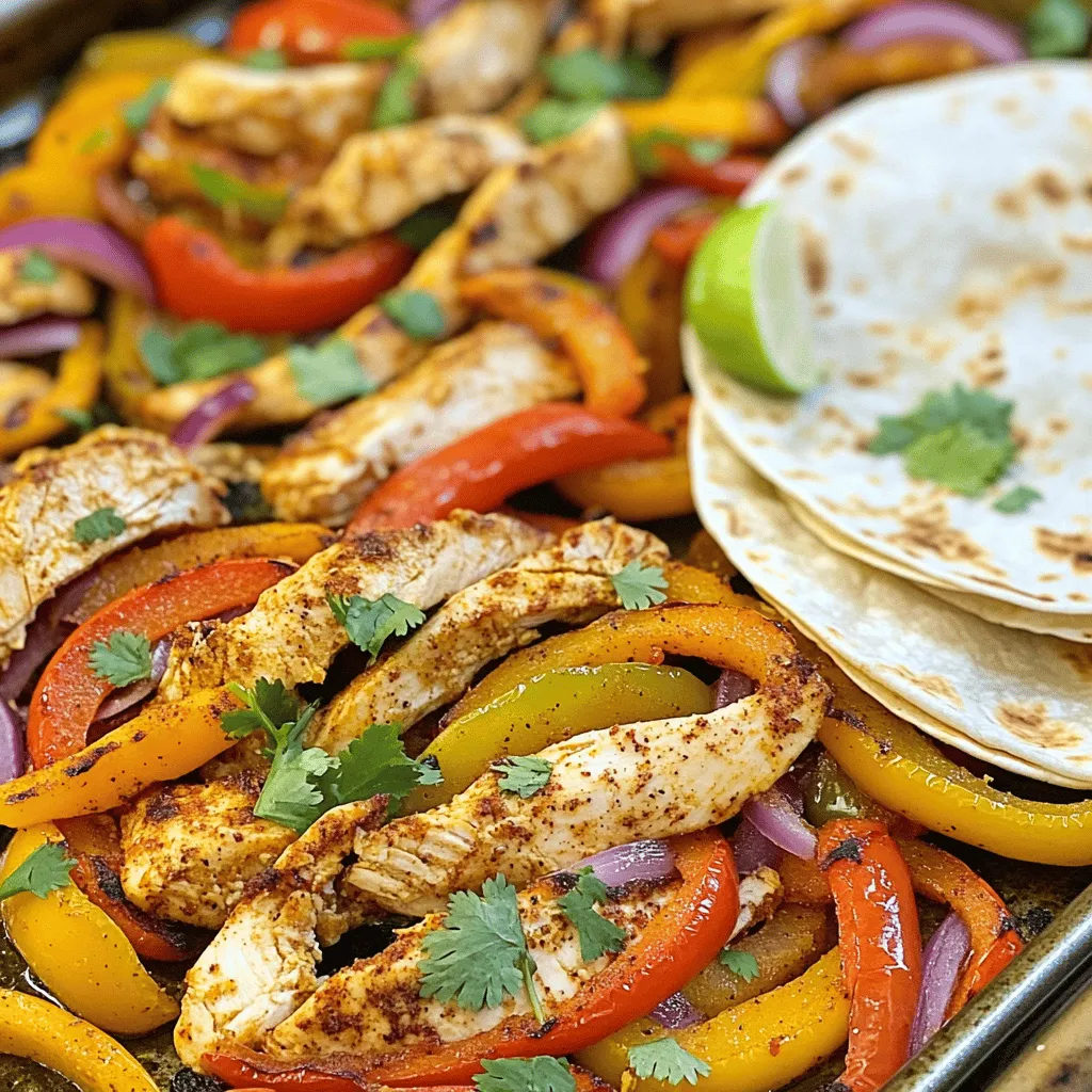 Sheet Pan Chicken Fajitas Flavorful and Easy Meal