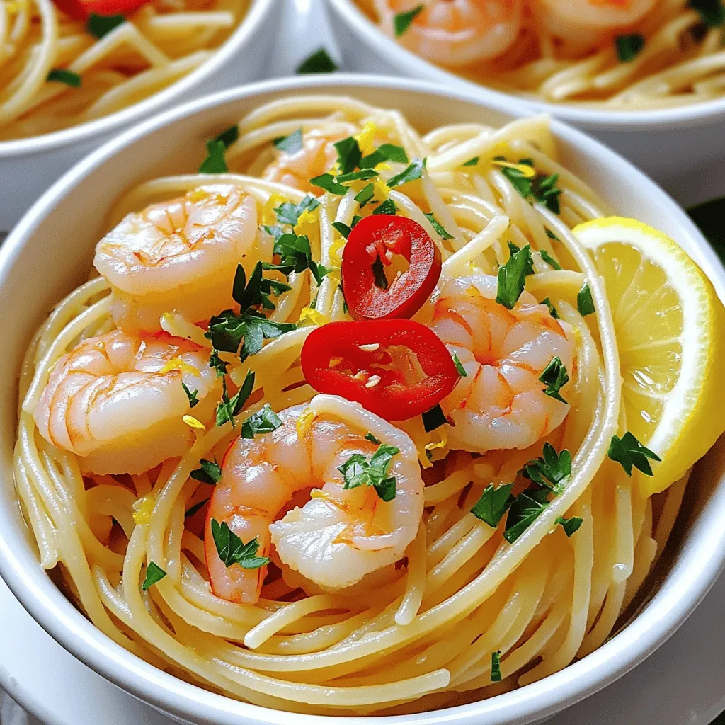 Garlic Chili Shrimp Pasta 15-Minute Quick Delight