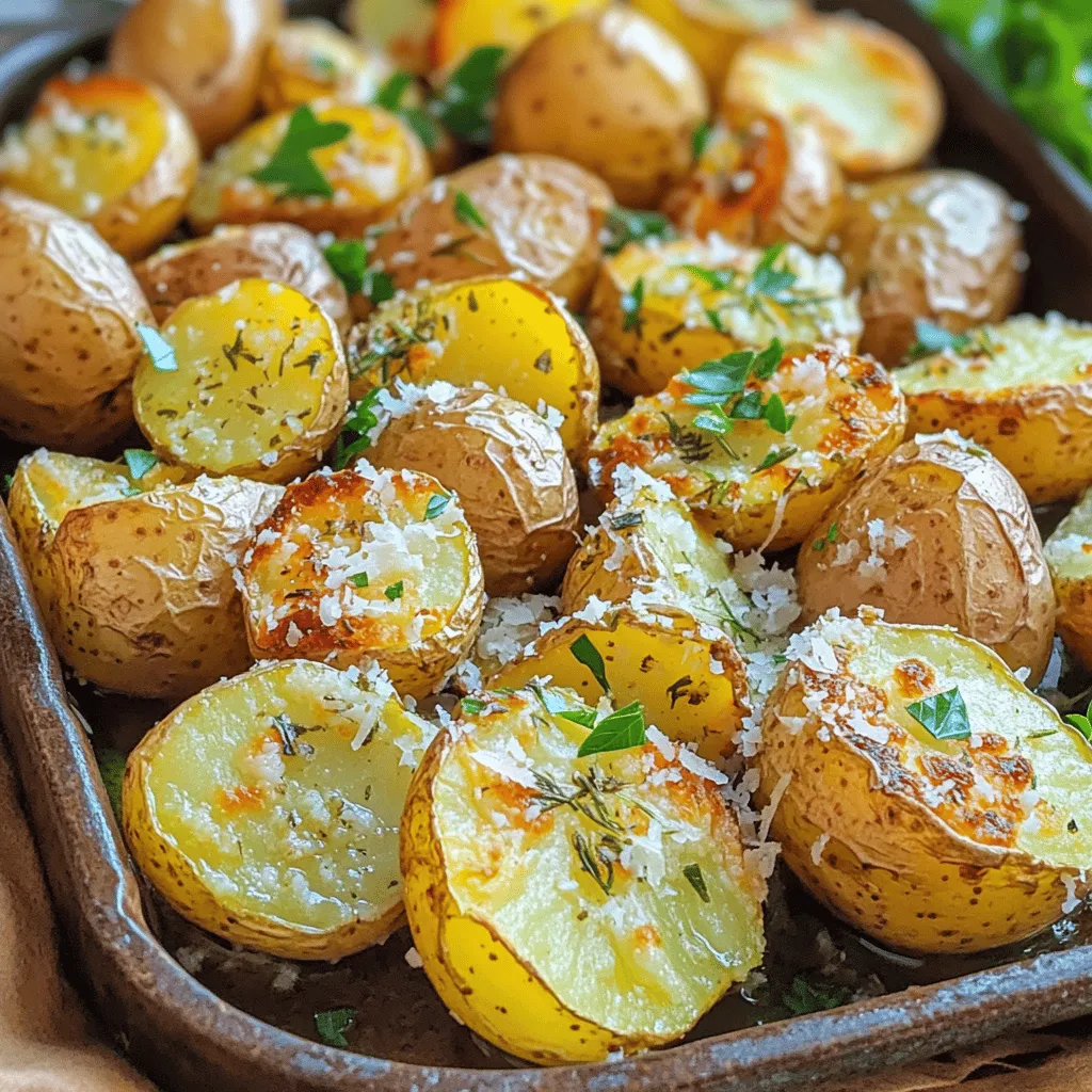 Parmesan Herb Roasted Potatoes Simply Delicious Side