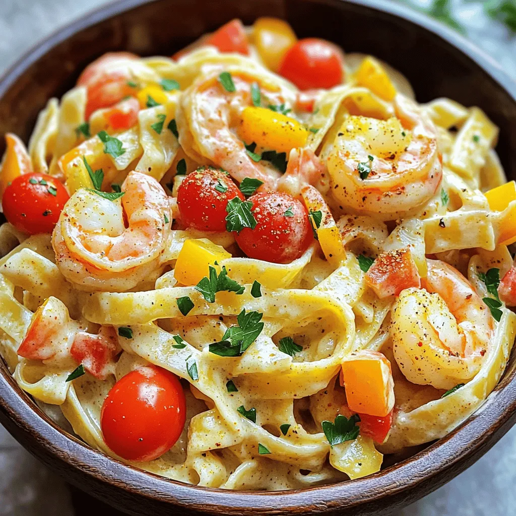 Creamy Cajun Shrimp Pasta Flavorful Dinner Delight