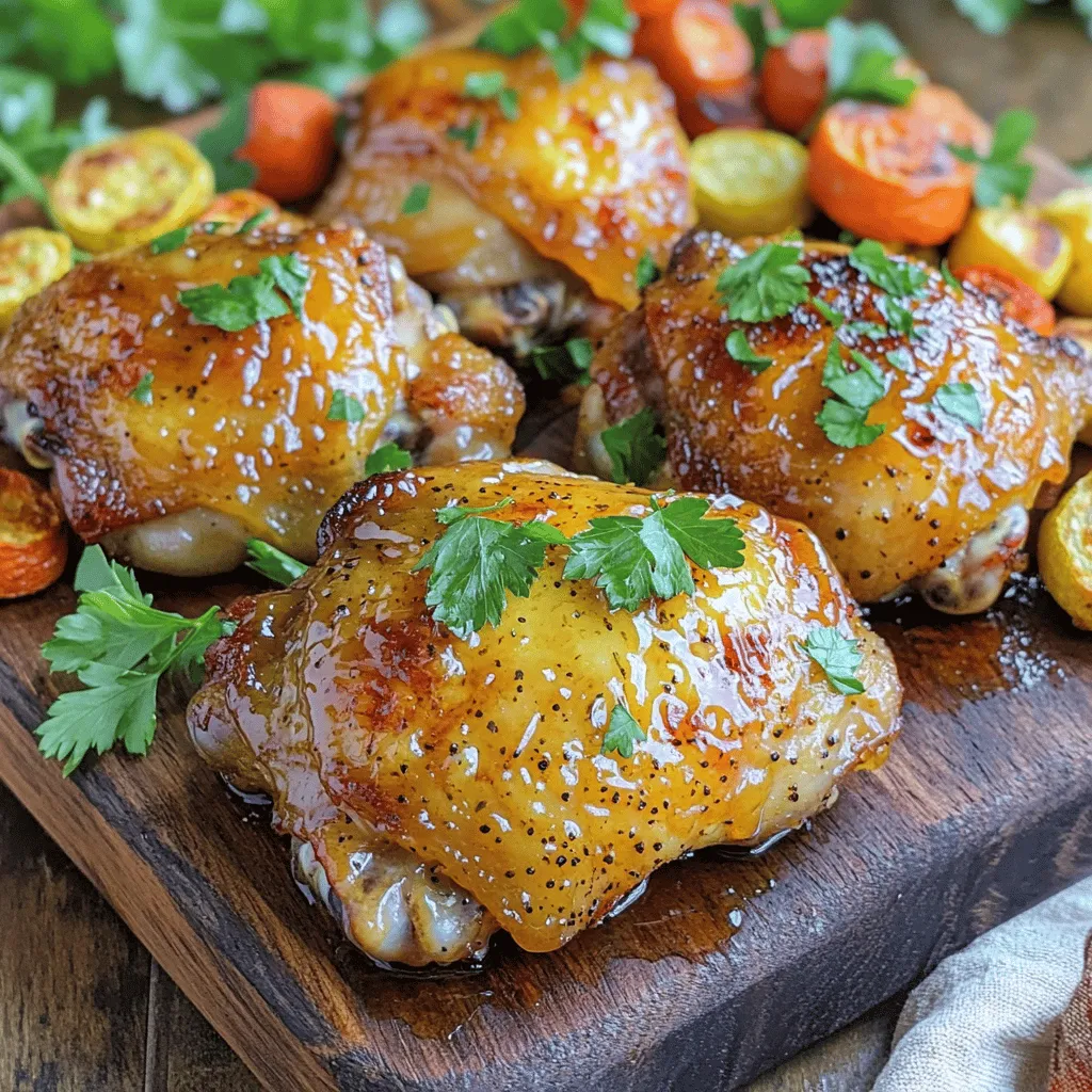 Honey Mustard Chicken Thighs Savory and Easy Recipe