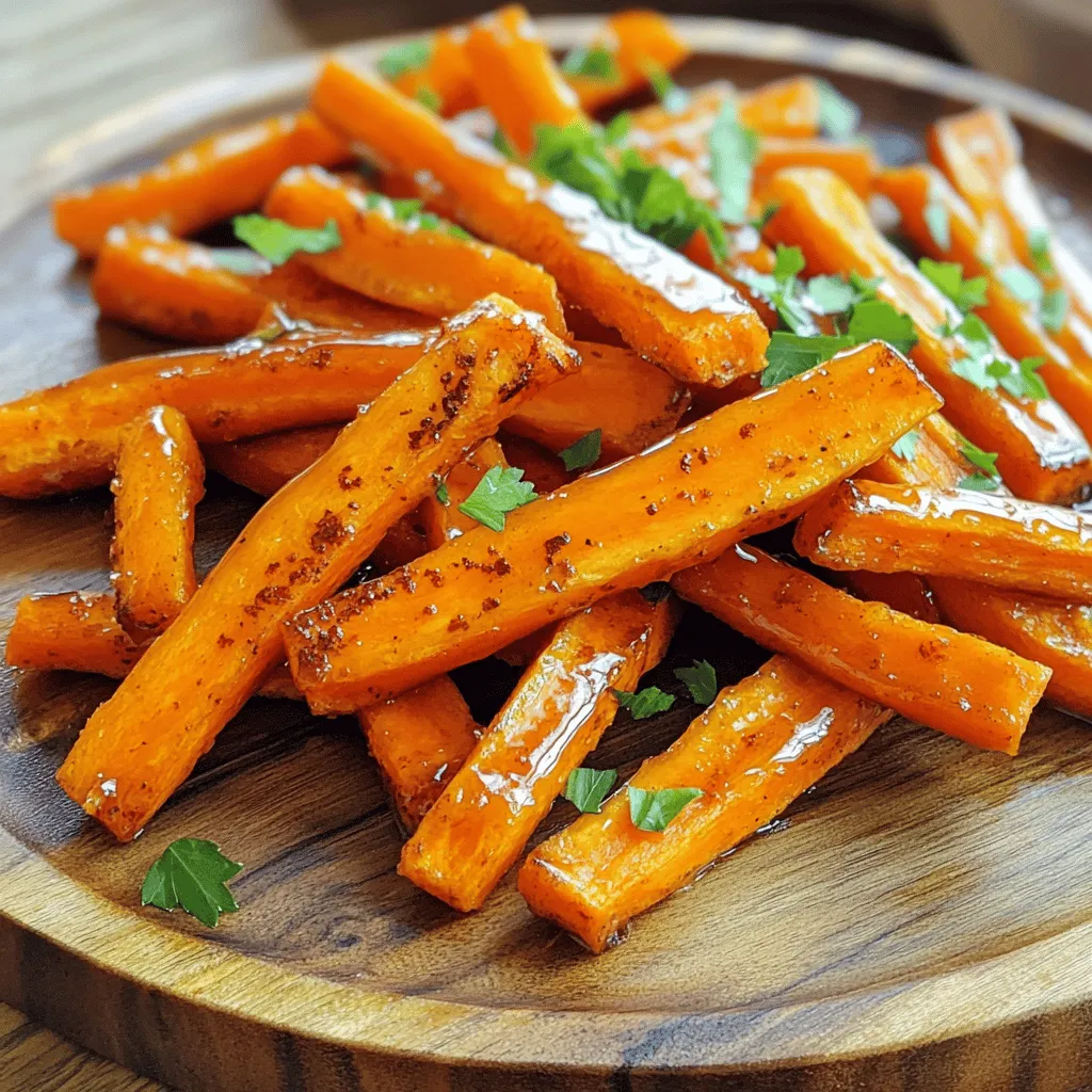 Maple Glazed Carrot Fries Easy and Flavorful Recipe