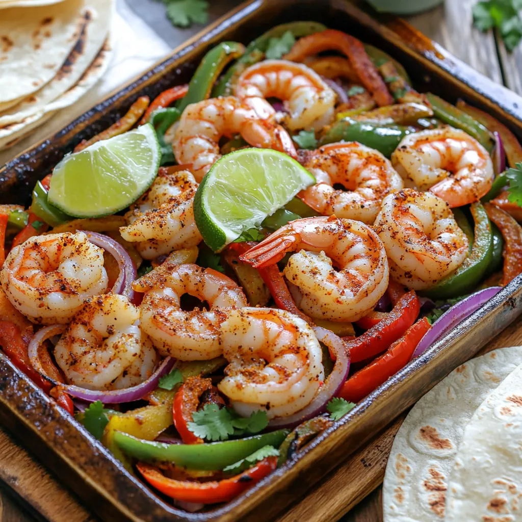 Sheet-Pan Shrimp Fajitas Flavorful and Easy Meal