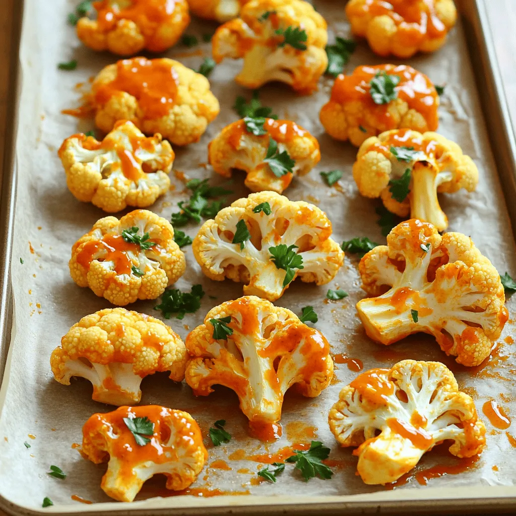 Crispy Buffalo Cauliflower Wings Easy and Tasty Recipe