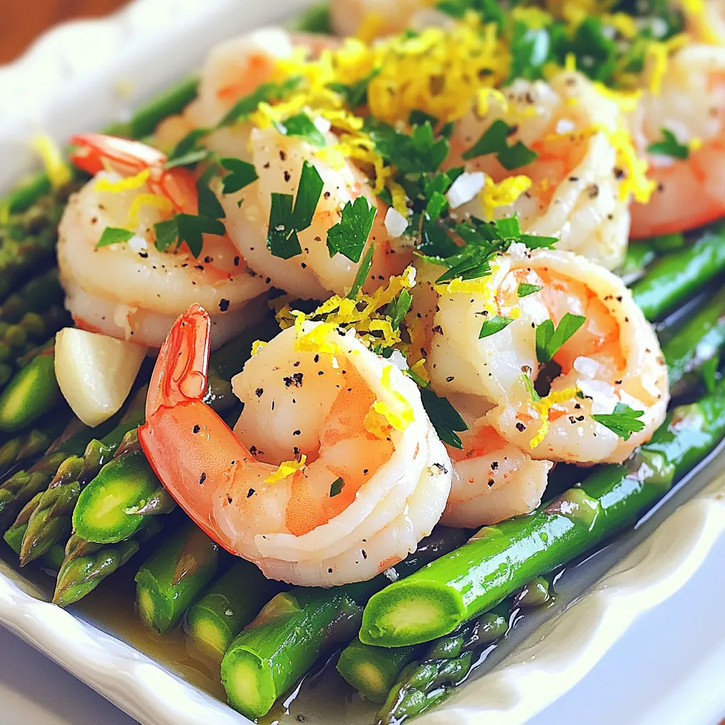 Lemon Pepper Shrimp &#038; Asparagus Sheet-Pan Delight