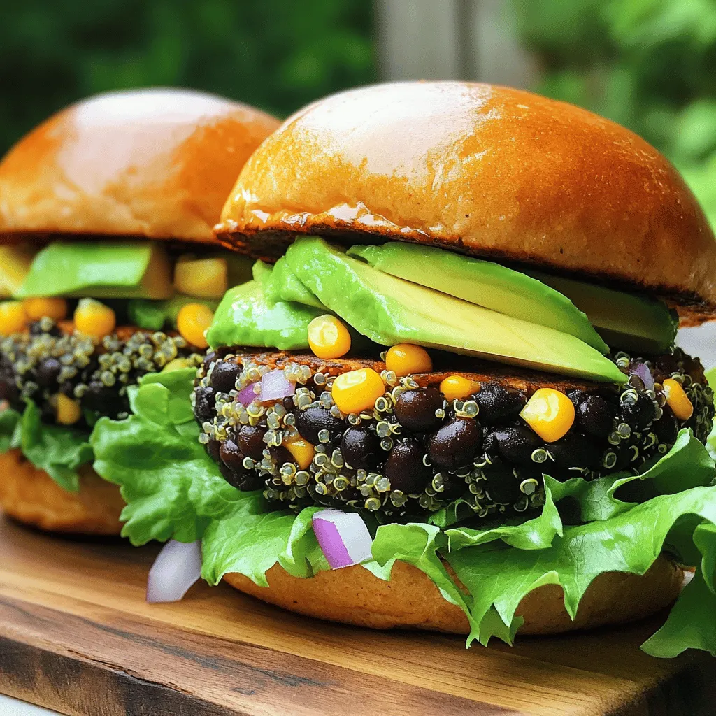 Savory Black Bean Quinoa Burgers Easy Recipe Guide