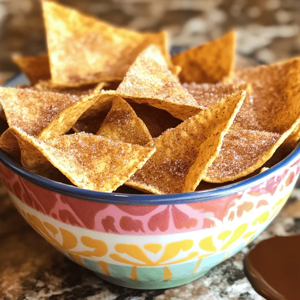 Cinnamon Sugar Tortilla Chips Irresistible Snack Idea