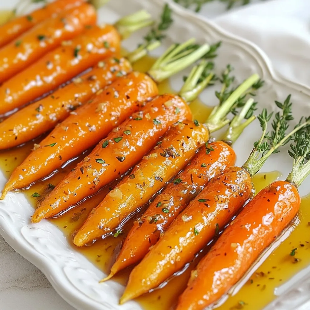 Honey Garlic Glazed Carrots Flavorful and Easy Recipe