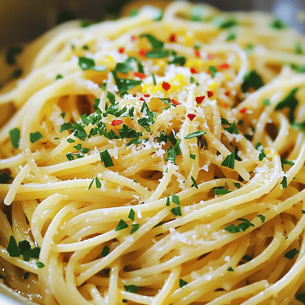Spaghetti Aglio e Olio Simple and Flavorful Meal