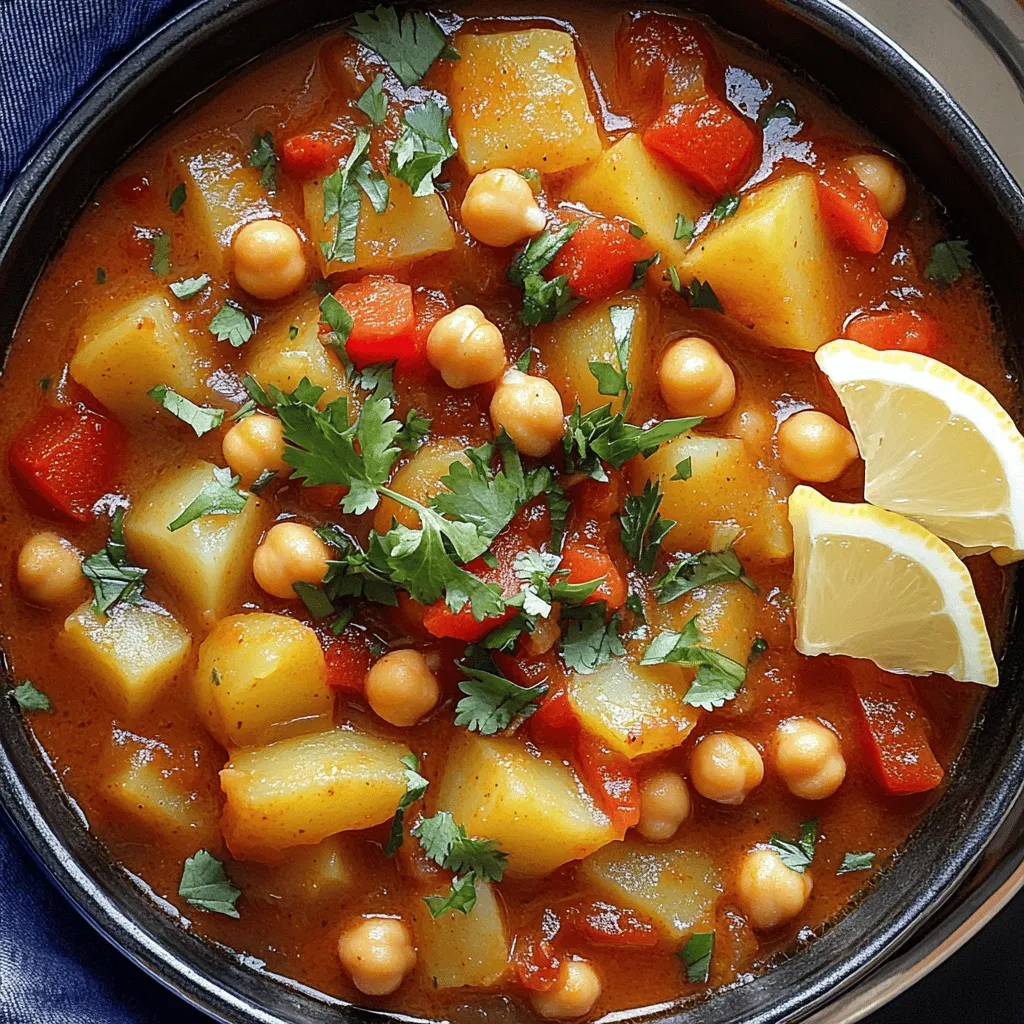 Moroccan Chickpea Stew Flavorful and Simple Recipe