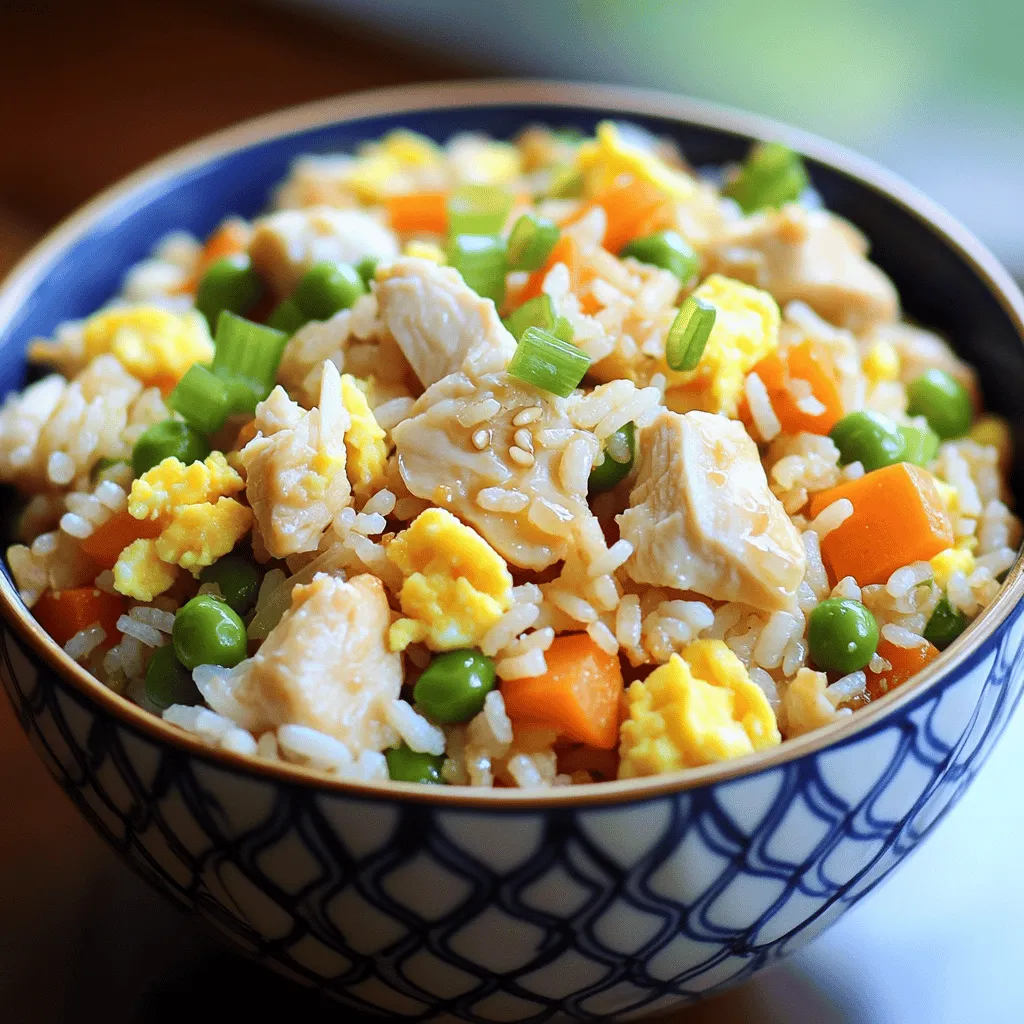 Easy Chicken Fried Rice Simple and Flavorful Recipe