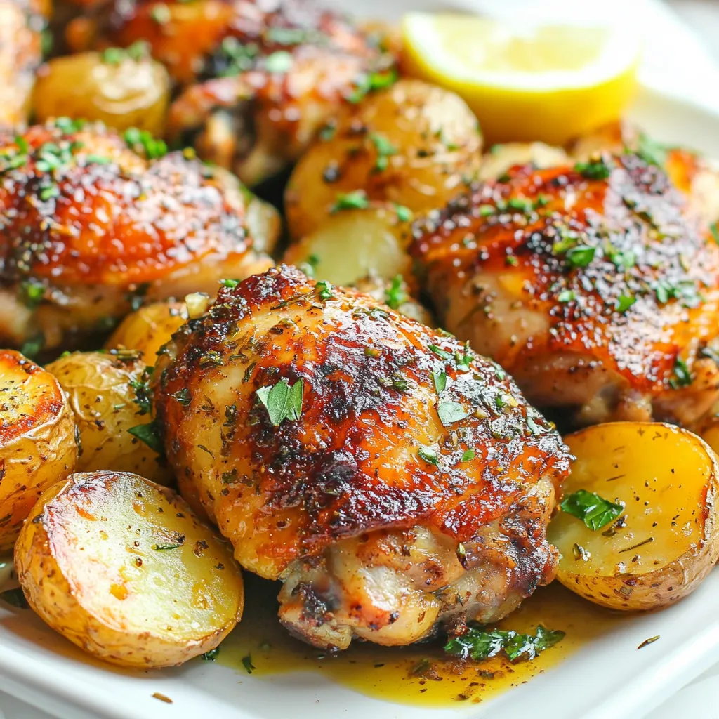 Sheet Pan Herb Chicken and Potatoes Simple Delight