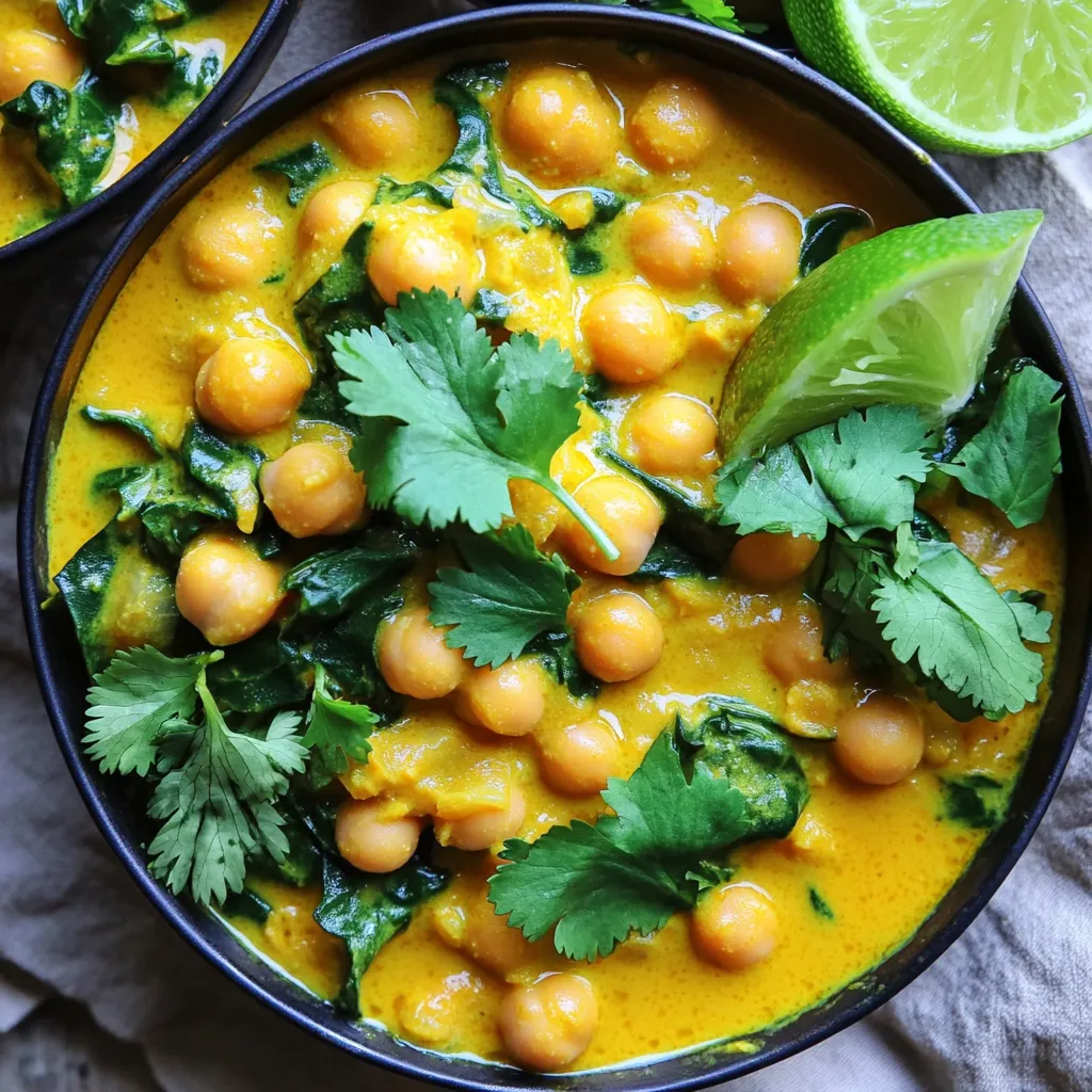 One Pot Chickpea Curry Flavorful and Easy Recipe