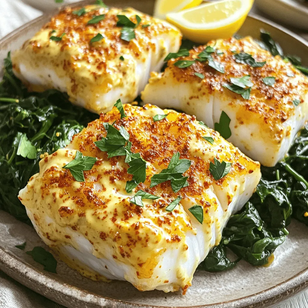 Flavorful Baked Cod with Mayo Easy Dinner Delight