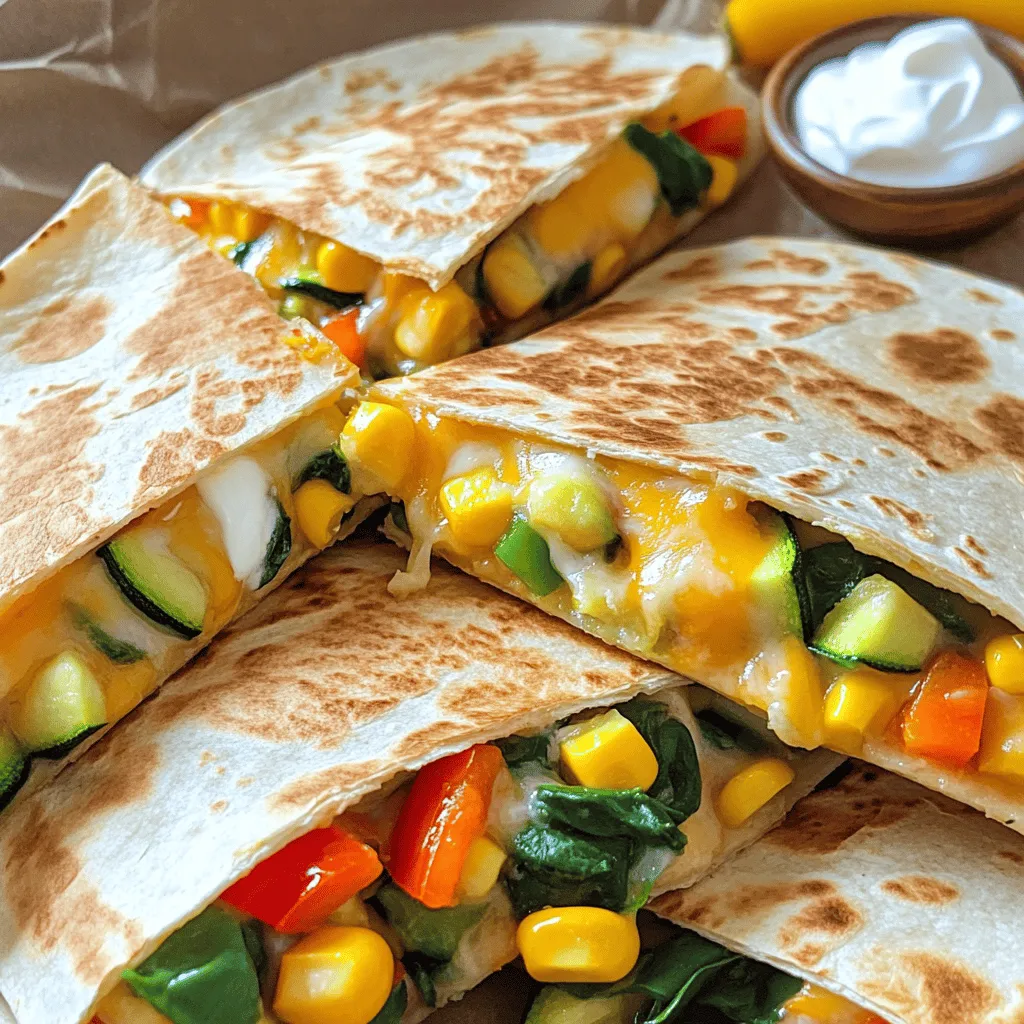 Easy Veggie Quesadillas Flavorful and Quick Meal