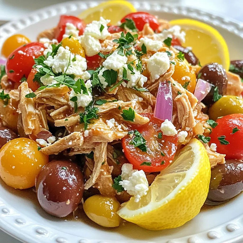 Crockpot Greek Chicken Flavorful and Simple Dish