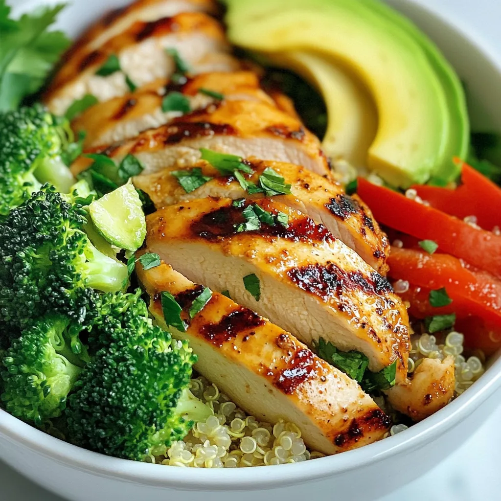Grilled Chicken Broccoli Bowls Healthy and Flavorful Meal