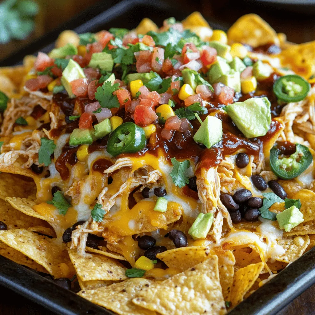 Sheet Pan BBQ Chicken Nachos Irresistible and Easy