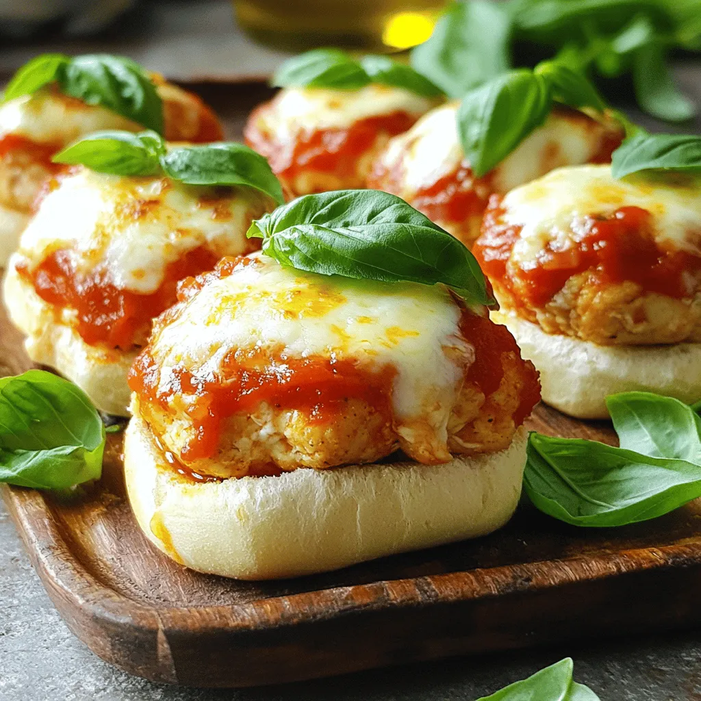 Easy Chicken Parmesan Sliders Tasty and Quick Meal