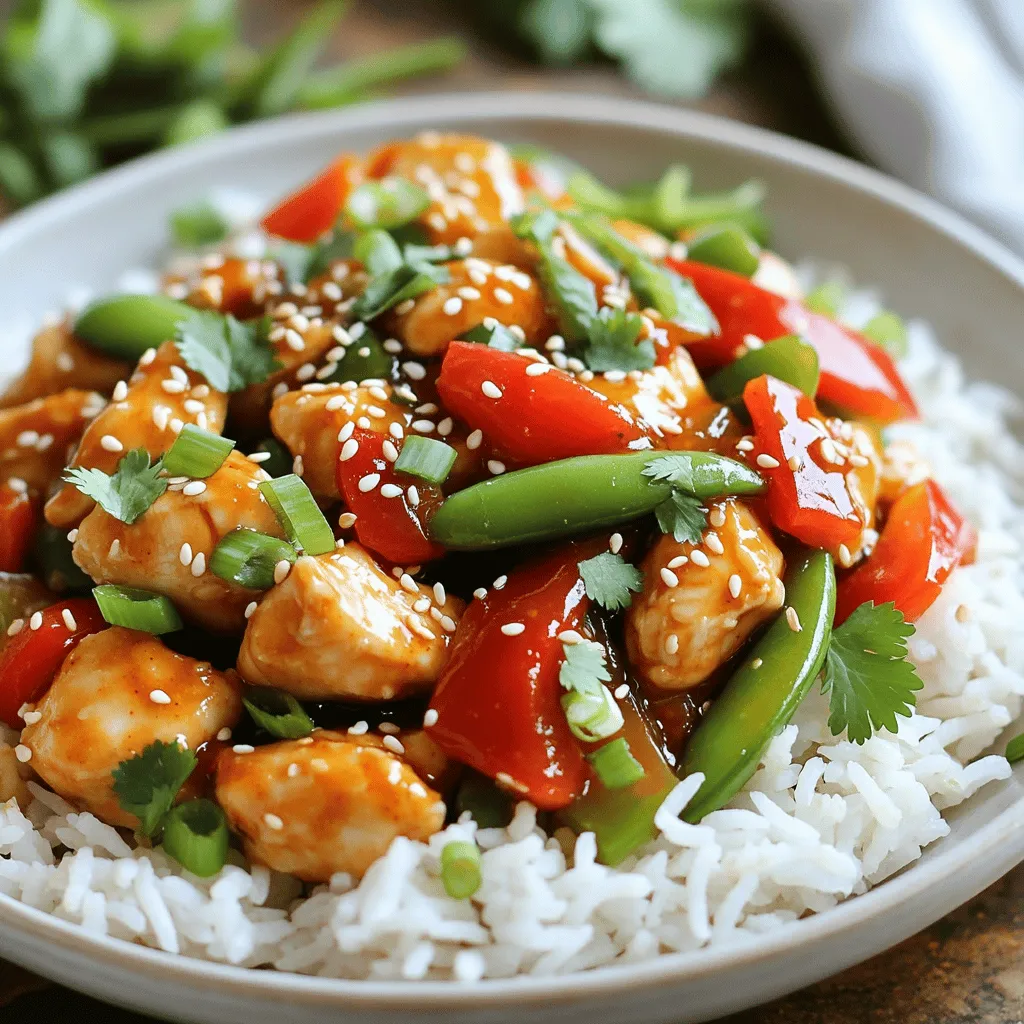 Sweet Chili Chicken Bowls Flavorful and Easy Meal