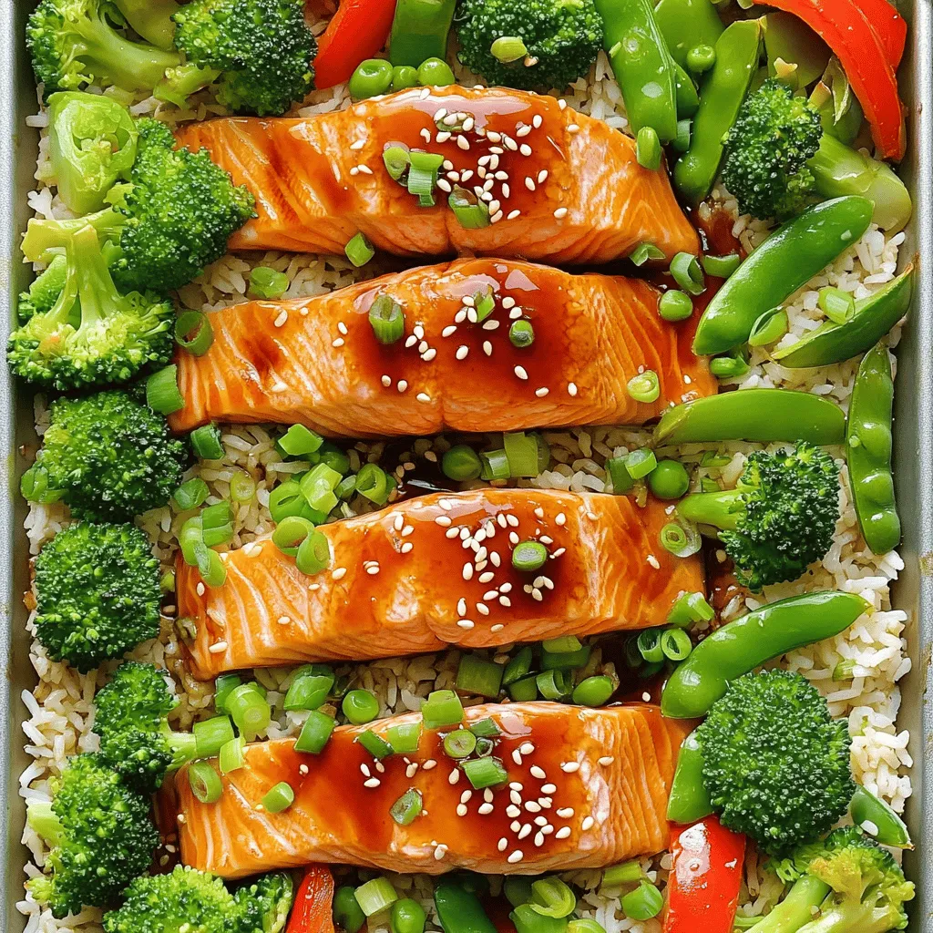 Sheet Pan Teriyaki Salmon Easy and Flavorful Meal