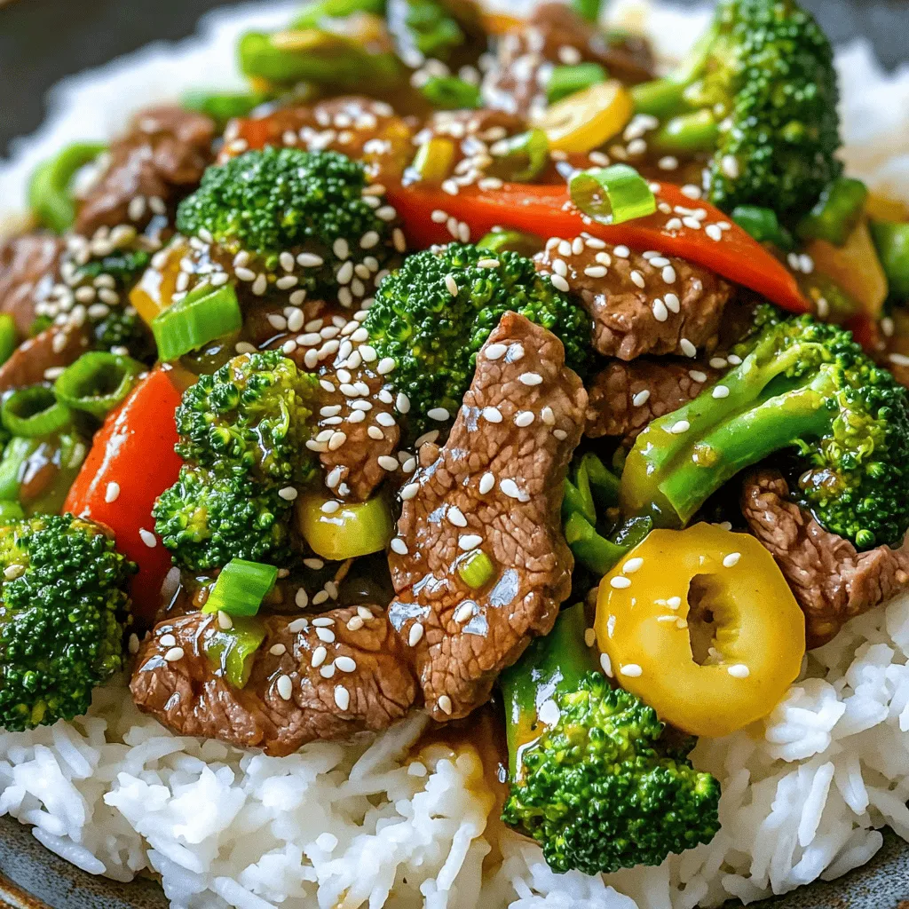 Beef and Broccoli Stir Fry Simple Flavorful Meal
