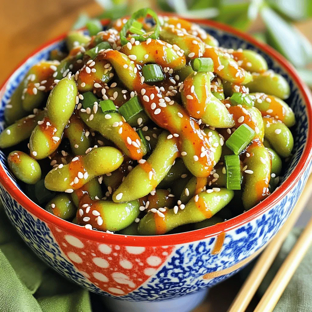 Sweet Chili Edamame Snack Flavorful and Simple Recipe