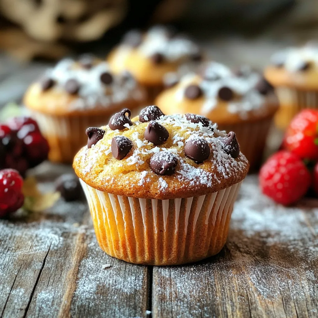 Chocolate Chip Muffins Irresistible Flavor Delight