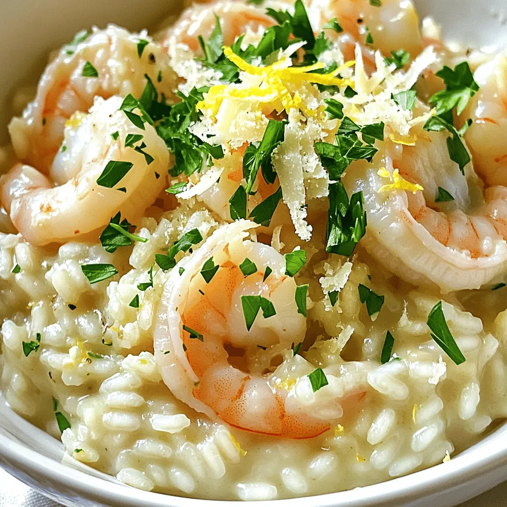 Garlic Parmesan Shrimp Risotto Creamy Comfort Dish
