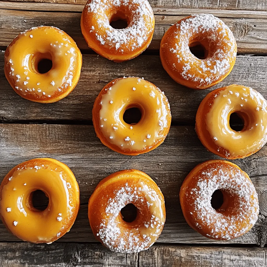 Two-Ingredient Pumpkin Donuts Quick and Easy Recipe
