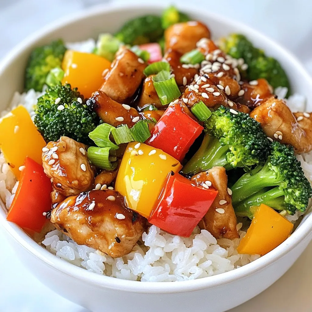 Teriyaki Chicken Rice Bowls Flavorful and Easy Recipe