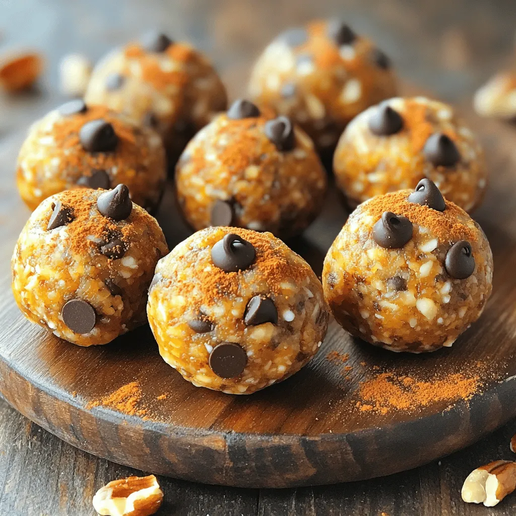 Pumpkin Spice Energy Balls Tasty and Nutrient-Rich